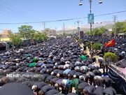 نماز ظهر عاشورا ؛ تجلی وحدت وعشق در سایه پرچم حریت