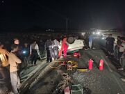 تصادف در محور باغملک - هفتکل ۸ مصدوم برجای گذاشت