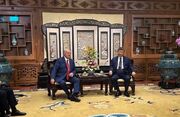 دیدار رئیس جمهور چین با همتای بلاروسی خود 