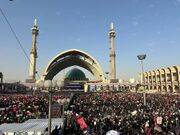 مراسم اقامه نماز بر پیکر مطهر امام شهید فردا در مصلی برگزار می‌شود