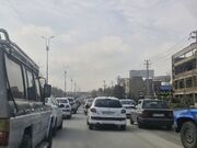 راهنمای عزاداران ورودی از جنوب تهران برای حضور در مراسم تشییع