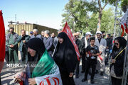 بدرقه کاروان مردم اراک برای حضور در تشییع امام شهید