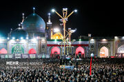 وداع تاریخی با قائد امت؛ آقای شهید در جوار امام رضا(ع) آرام گرفت