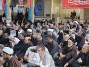 بیجار در سوگ رهبر شهید؛ نوای وفاداری در دیار گروس طنین‌انداز شد