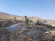 پایگاه اطفای حریق شاهکوه راه‌اندازی شد؛ نیروهای محلی در خط مقدم