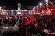 دیار میرزا در سوگ دردانه اباعبدالله (ع)؛ سفره های نذری برپا شد