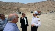 بازدید رئیس کل دادگستری هرمزگان از محور بندرعباس-سیرجان
