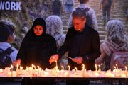 خانواده ماکان نصیری مهمان اختتامیه «مشق ناتمام»