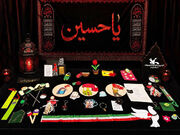 ۱۸۰۰ دست‌سازه حسینی کودکان گیلانی راهی مسیر اربعین شد