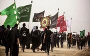 رکاب‌زنی کاروان ۱۷ نفره دوچرخه‌سوار بهابادی در مسیر اربعین