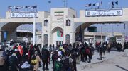 تردد زوار اربعین حسینی از مرز مهران به یک میلیون نفر رسید