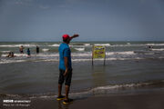 نجات ۱۹ شناگر از خطر غرق‌شدگی در سواحل بابلسر