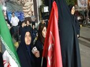 پشتیبانی مردم سنندج از نظام اسلامی در تجمع شبانه