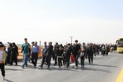 تجلی عشق و ارادت ساوجی‌ها به امام حسین (ع) در روز اربعین