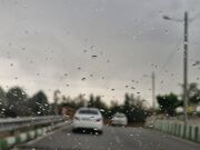 بارش پراکنده باران در برخی نقاط شهر بروجرد