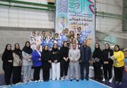 دختران تکواندوکار کردستان بر سکوی نخست منطقه یک کشور ایستادند