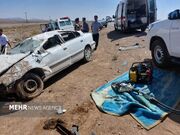 واژگونی دو خودرو در جاده‌های سمنان؛ ۲ نفر جان باختند