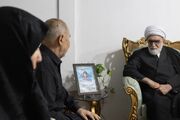 دیدار تولیت آستان قدس رضوی با خانواده‌های شهدای مدافع حرم