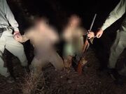 محیط‌بانان قمیشلو ۲شکارچی سابقه‌دار را با سلاح و لاشه آهو دستگیر کردند