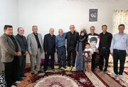 دیدار مشاور استاندار آذربایجان شرقی با آزادگان سرافراز تبریز