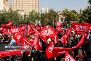 اجتماع بزرگ مسجدی‌ها؛ طنین فریاد خونخواهی در میدان فلسطین