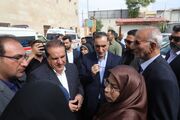 بازدید معاون رئیس‌جمهور از خانه ایثار و آسایشگاه جانبازان ایلام