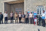 اردوی جهادی دامپزشکی در دشتی برگزار شد