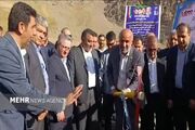 کلنگ‌زنی ساماندهی ورودی و خروجی پاتاوه با حضور وزیر تعاون