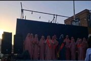 نوای سرود نوجوانان قروه در جشن پیامبر رحمت(ص) طنین‌انداز شد