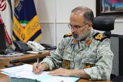 تبریک فرمانده سپاه کربلا درپی قهرمانی تاریخی نوجوانان والیبال ایران