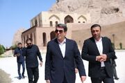 تأکید استاندار کرمان بر تسریع در بازگشایی باغ تاریخی بیرم‌ آباد