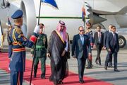 بن‌سلمان با استقبال السیسی وارد قاهره شد