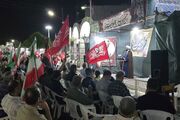 ۲۰۰ شب میدان‌داری مردم خارگ؛ روایت همبستگی شبانه در حمایت از کشور
