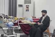 دیدار نماینده نایب‌رئیس مجلس خبرگان با خانواده شهدای شهرستان دیر