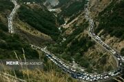 ترافیک نیمه‌سنگین در جاده‌های شمالی و آزادراه‌های منتهی به تهران