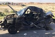 تصادف شدید پژو ۴۰۵ با تانکر در محور اراک–فراهان پنج مصدوم برجا گذاشت