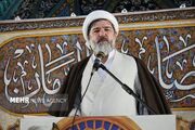 پیگیری جبران خسارات سیل و تأکید بر آمادگی دفاعی در نماز جمعه دیباج