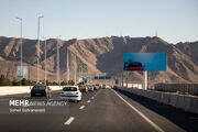 ترافیک نیمه‌سنگین در محورهای هراز و فیروزکوه