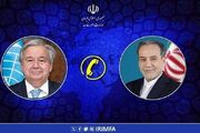 گفتگوی تلفنی عراقچی با دبیرکل سازمان ملل متحد