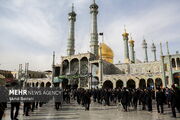 قم در سوگ کریمه اهل‌بیت(س)؛ حرم اخت الرضا(ع) کانون عزاداری