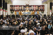 مراسم بزرگداشت آیت‌الله شبیری زنجانی در حرم حضرت معصومه(س) برگزار شد