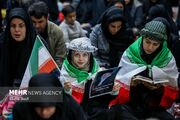 حضور بانوان شیروانی در دویست و هشتمین شب تجمعات