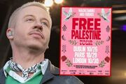 رپر آمریکایی پس از اخراج از تور اد شیرن برای فلسطین می‌خواند