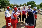 ارائه خدمات رایگان درمانی هلال احمر به ۶۵۳ نفر در نیارق نمین