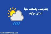 وزش باد ۷۰ کیلومتری در استان مرکزی آغاز می‌شود