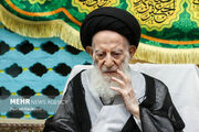 مراسم یادبود آیت‌الله شبیری زنجانی در زنجان