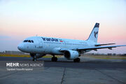 ایرباس A319 ایران‌ایر پس از رفع نقص فنی موتور به چرخه عملیاتی بازگشت