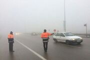 بارش باران در اکثر محورهای اصلی چهارمحال و بختیاری
