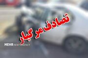 تصادف مرگبار در محور سیریک ـ جاسک جان ۲ نفر را گرفت