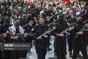 حضور ۱۳۰ یگان در اجتماع «جان‌فدای ایران» در ساری